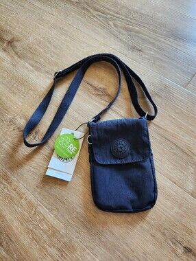 NWT Kipling Navy True Blue Tonal Tissy Crossbody Purse